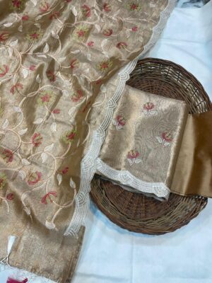 Banarasi sarees with zari work